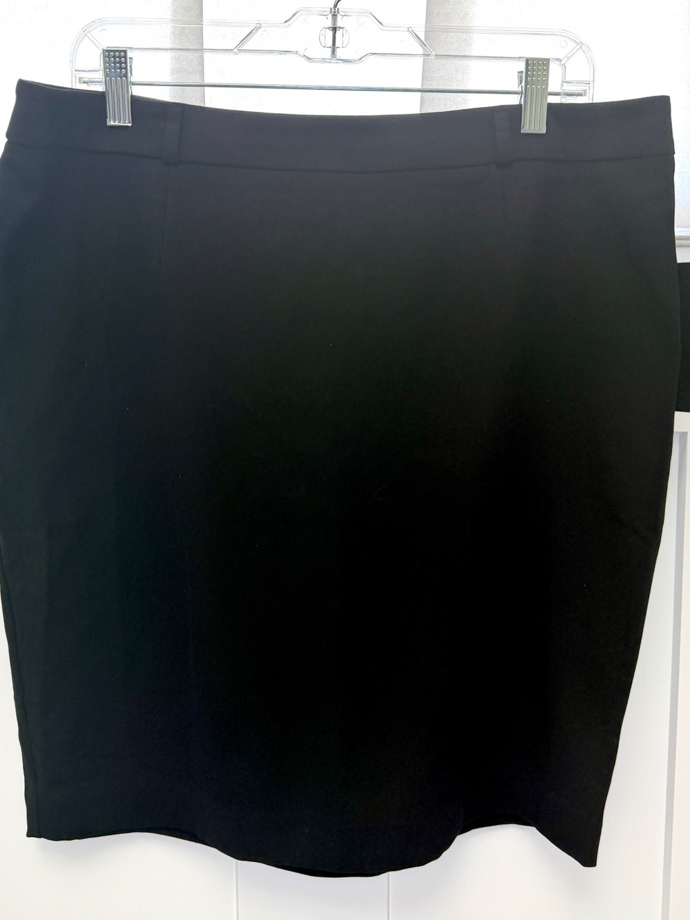 NWT-Classic Black Pencil Skirt - Women's Professional Skirt